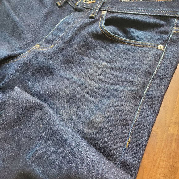 Rare  Naked and Famous Denim Broken Elephant6 Jeans  | Very Good | US 33 Weird… - Picture 12 of 14